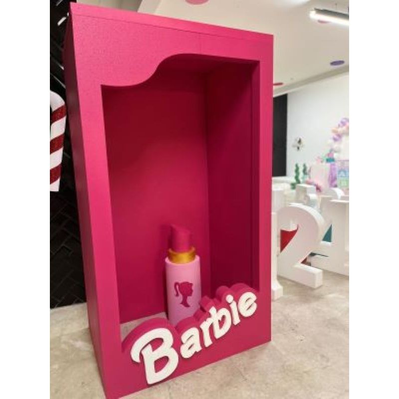 Strafor Dekoratif Barbie Kutusu