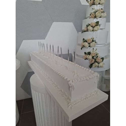 Düğün Ve Nişan Maket Pasta  90 cm tek katlı