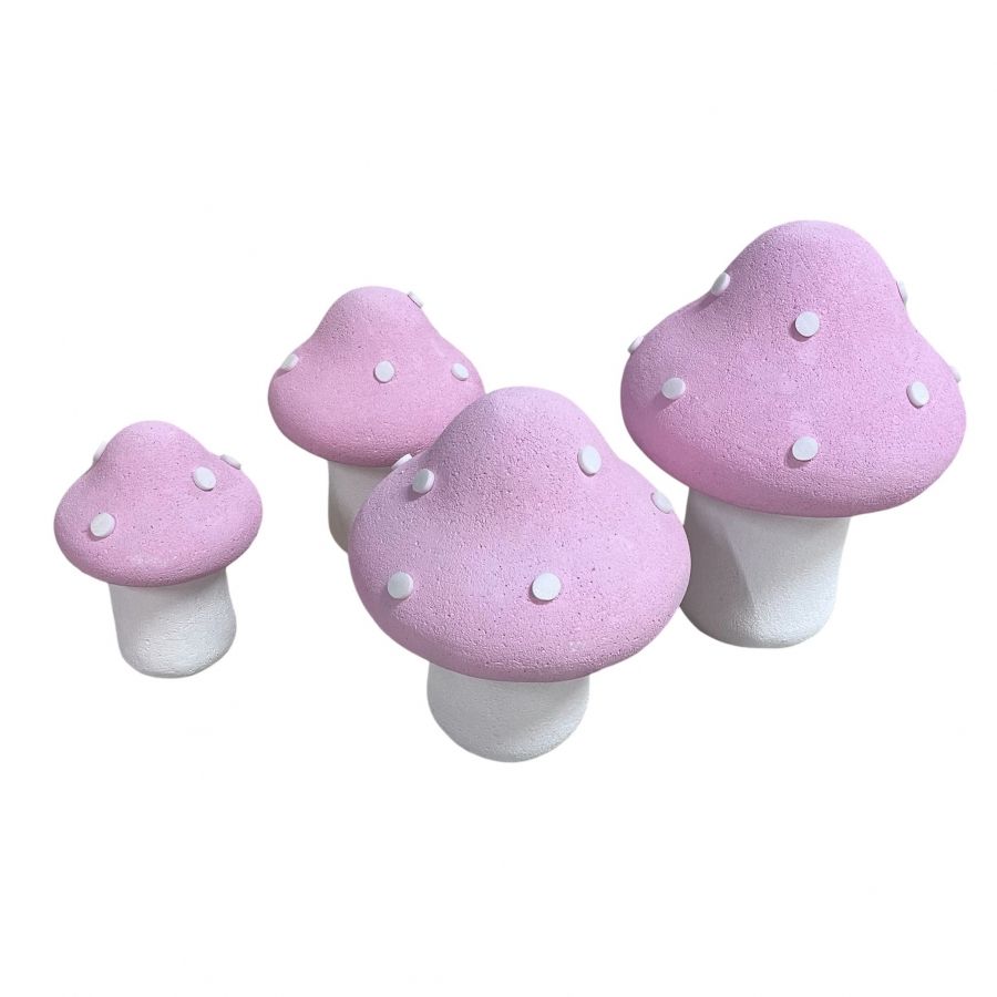 STRAFOR 4 LÜ MANTAR MAKETİ PEMBE